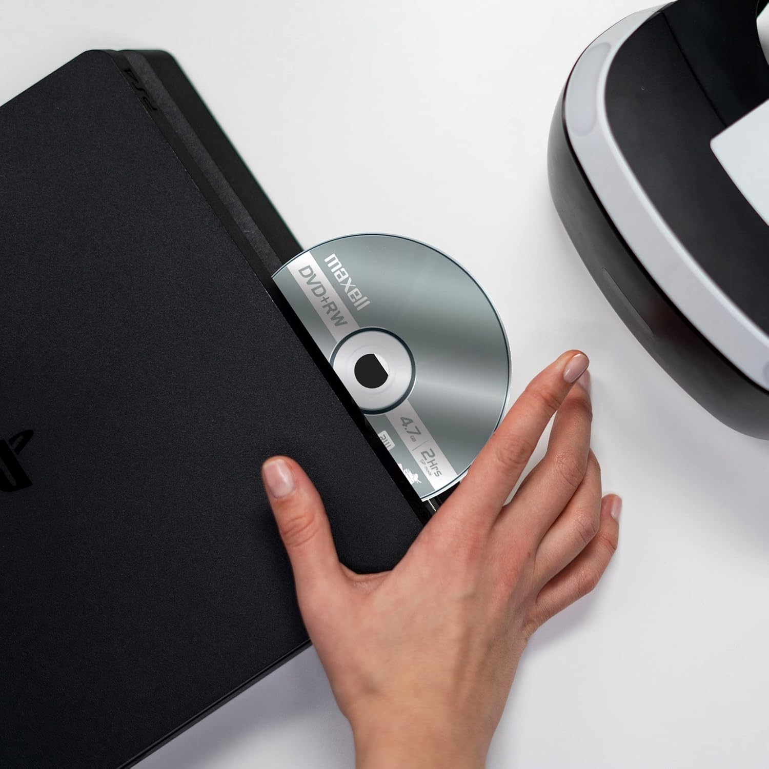 Maxell 634045 4.7Gb Dvd+Rw Disc Slim Jewel image number 1