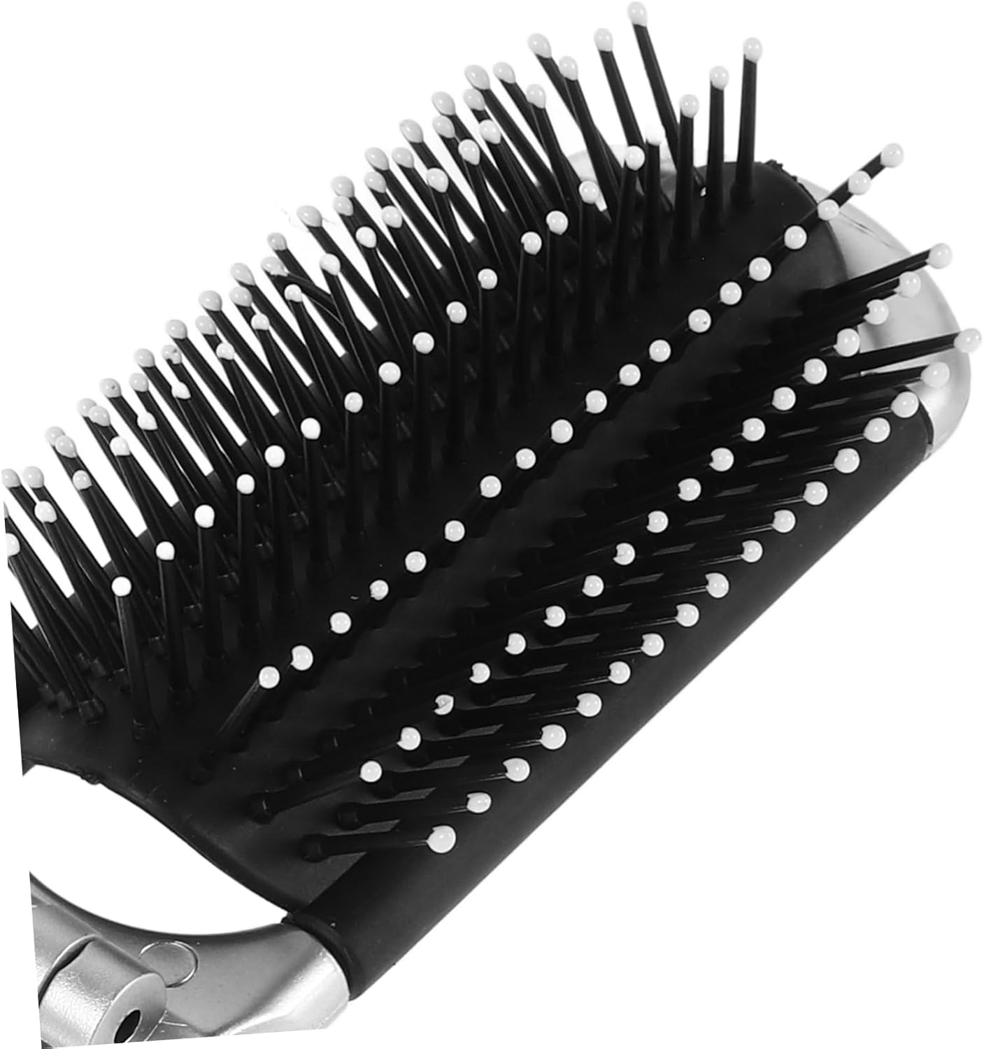 Ipetboom Folding Mirror Comb Hair Comb Travel Brush Detangling Brush Compact Mirror