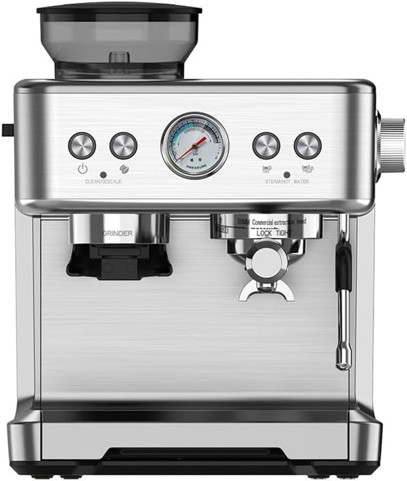 Kogan Dual Thermoblock Espresso Coffee Machine with Grinder - KAZOCOFDBSA image number 3