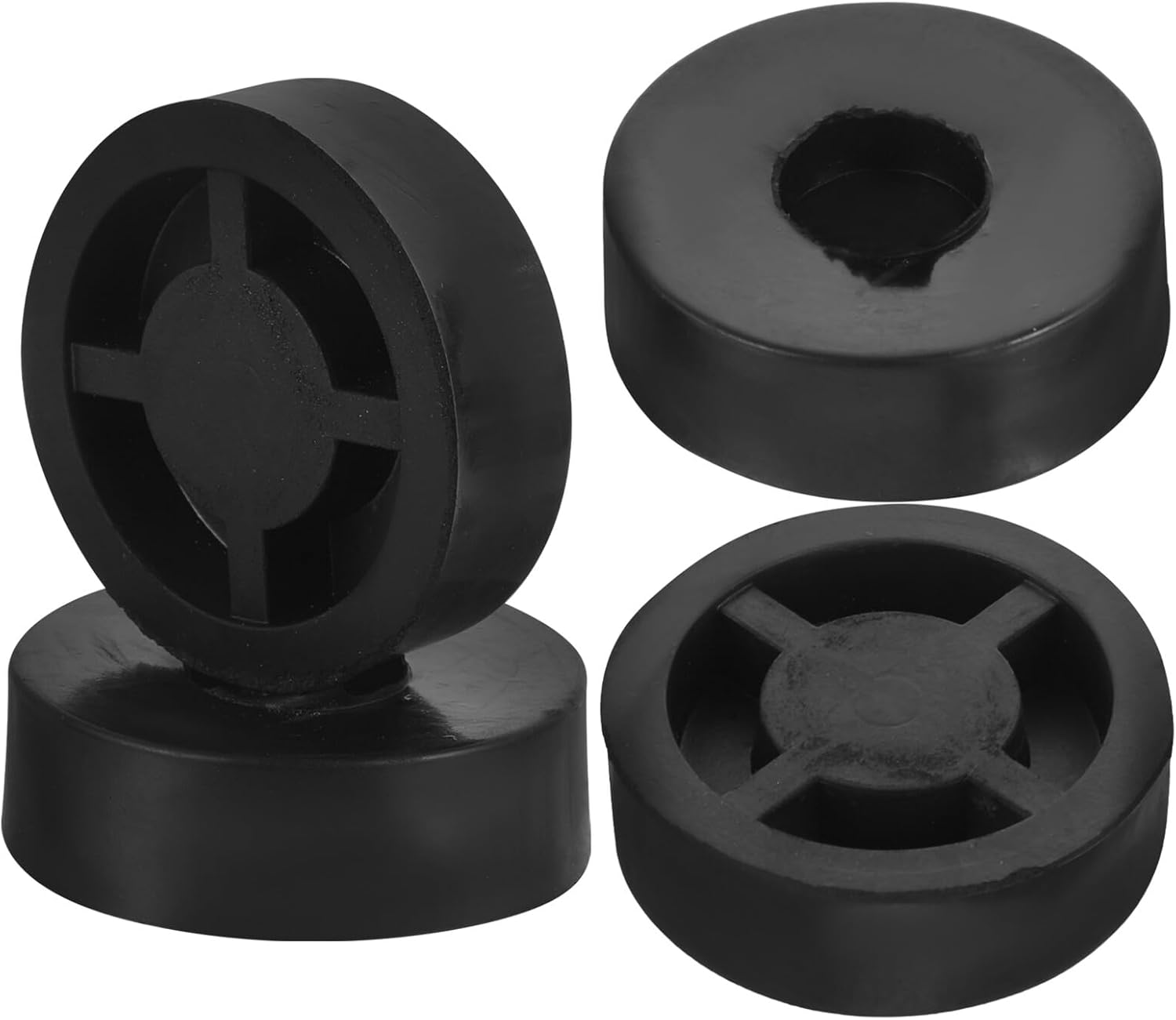 LIGIGWASH 4Pcs Rubber Speaker Isolation Feet Pads for Turntable Amplifier Subwoofer Vibration Dampening Audio Foot Cushions Protect Hardwood Floors Non-Oxidizing Anti-Noise Pads for Hifi image number 1