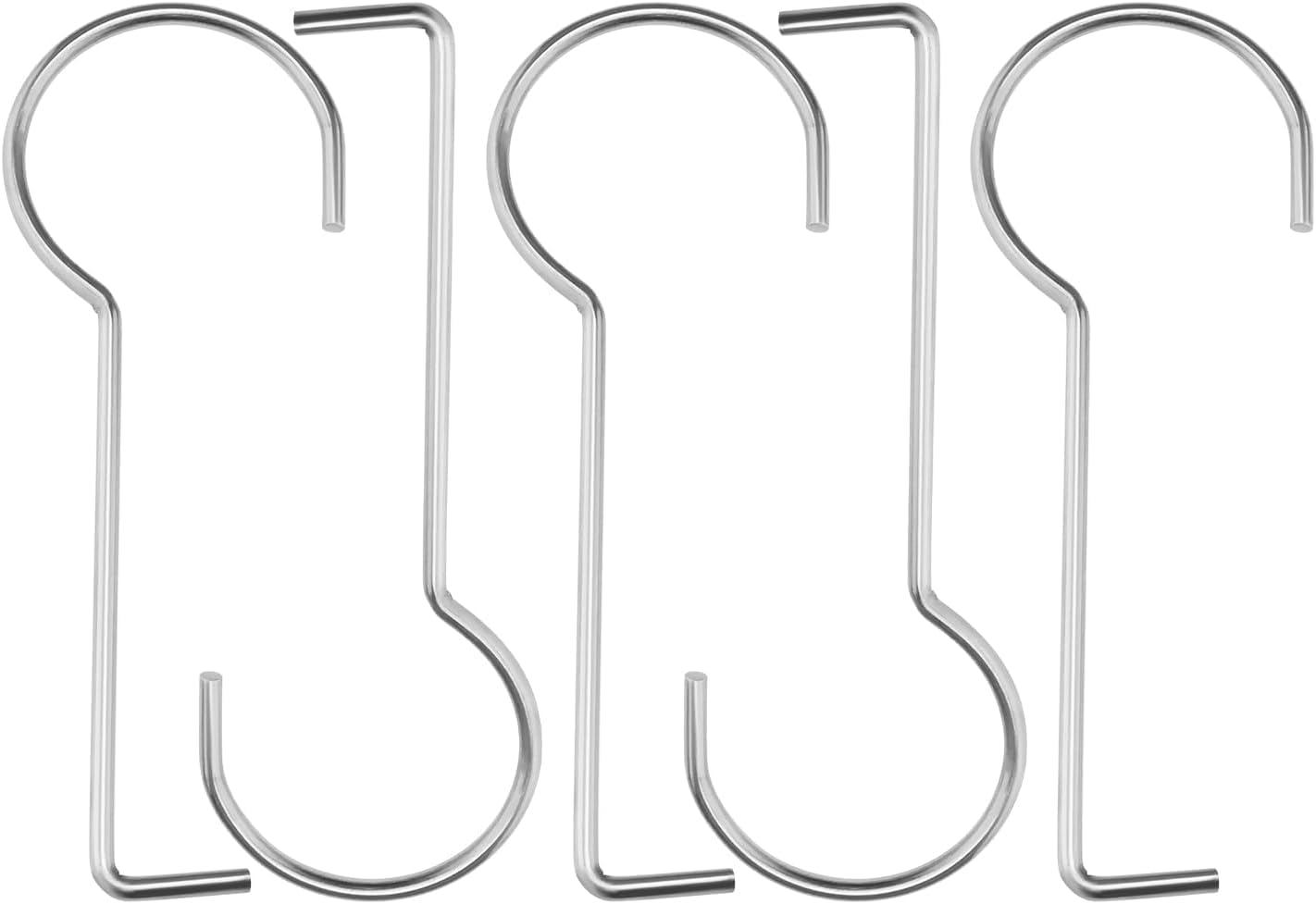 WADY 5Pcs Stainless Steel Drain Key Lifting Hook for Grate Cleaning in Kitchen, Bathroom, Shower (5) image number 5