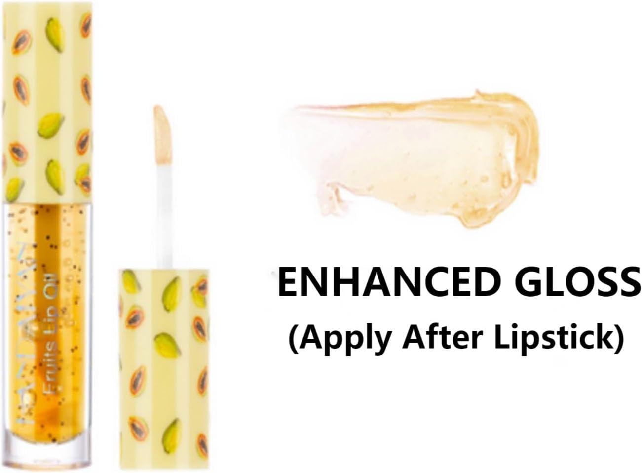 Joyeee Lip Oil, Lip Tint, Lip Stain, 3PCS Fruit Flavored Lip Balm Lip Plumper Extreme Clear Lip Gloss Set, Liquid Lipstick Lipgloss Long Lasting Hydrating Plumping Lip Primer for Girl Women Gift image number 2