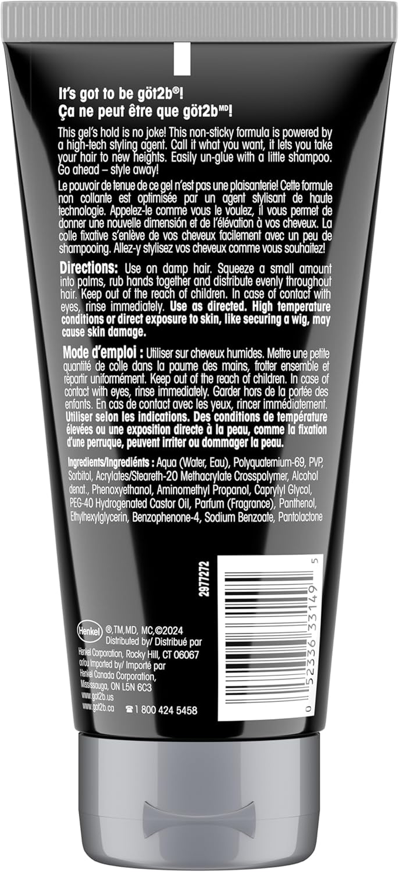 Got 2B Glued Ultra Styling Gel 6 Ounce (177Ml) image number 6
