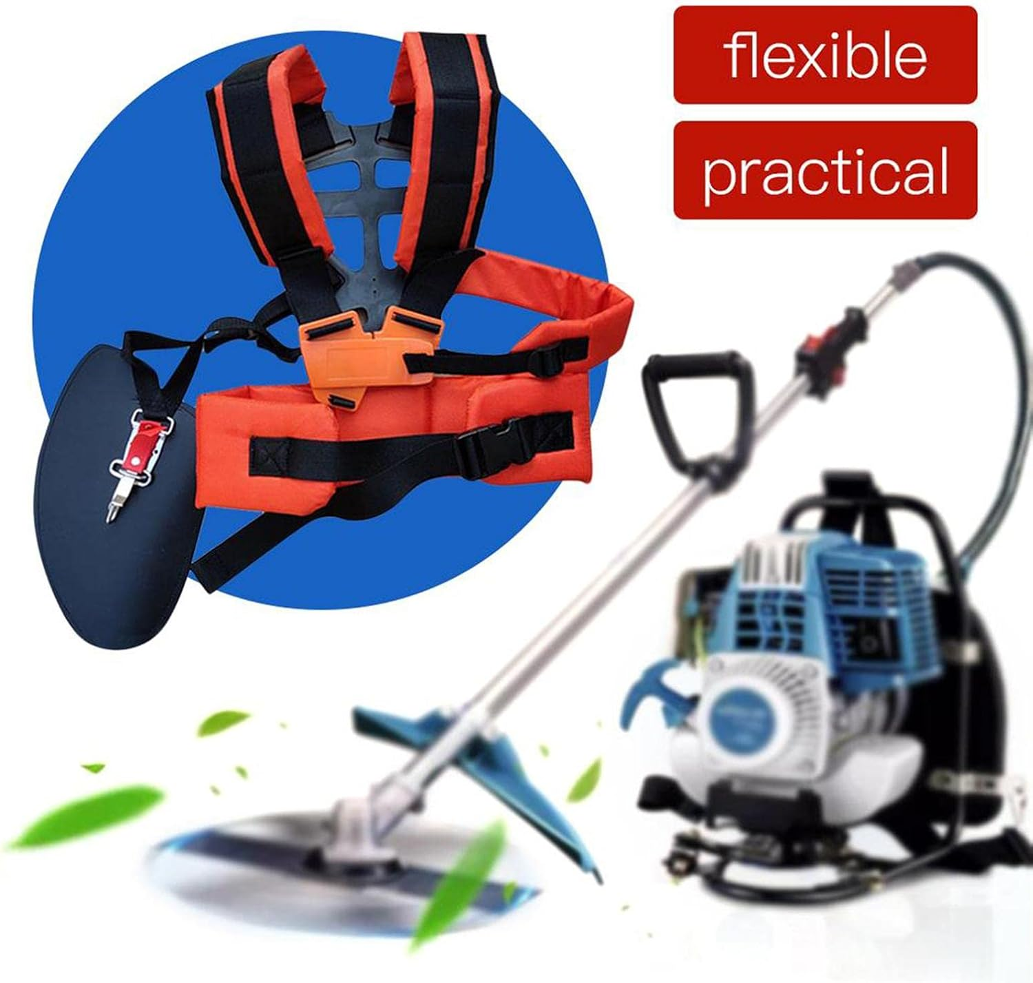 Mower Shoulder Strap Comfort Harness for Brushcutters Grass Accs image number 4