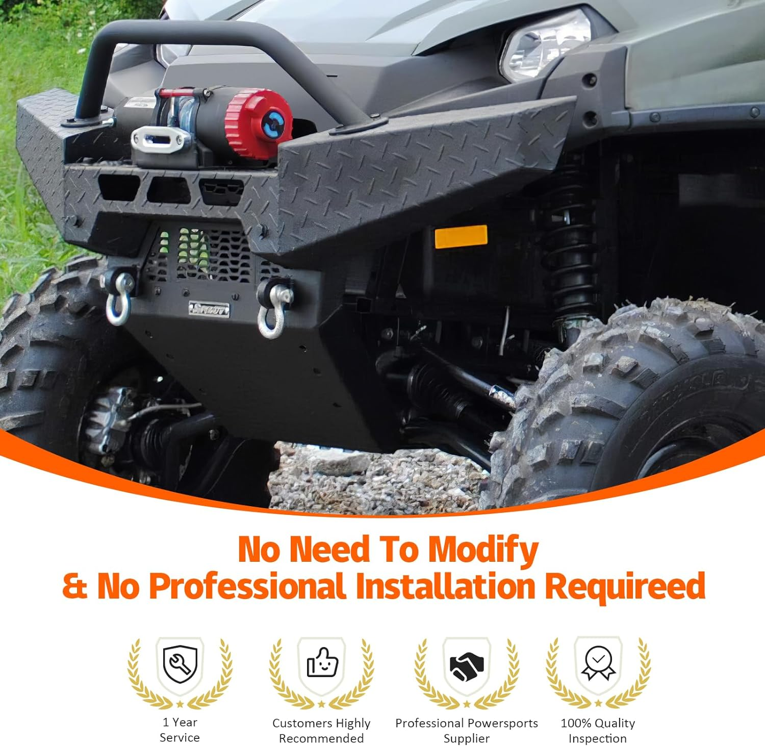 Front Shock Bushing Sleeve Kit for Polaris Ranger 1000 900 800 700 570 500 Diesel Brutus PRO XD image number 1