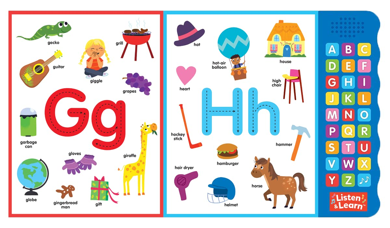 Let'S Learn Abcs-With 27 Fun Sound Buttons, This Book Is the Perfect Introduction to Abcs! (Listen & Learn) image number 2