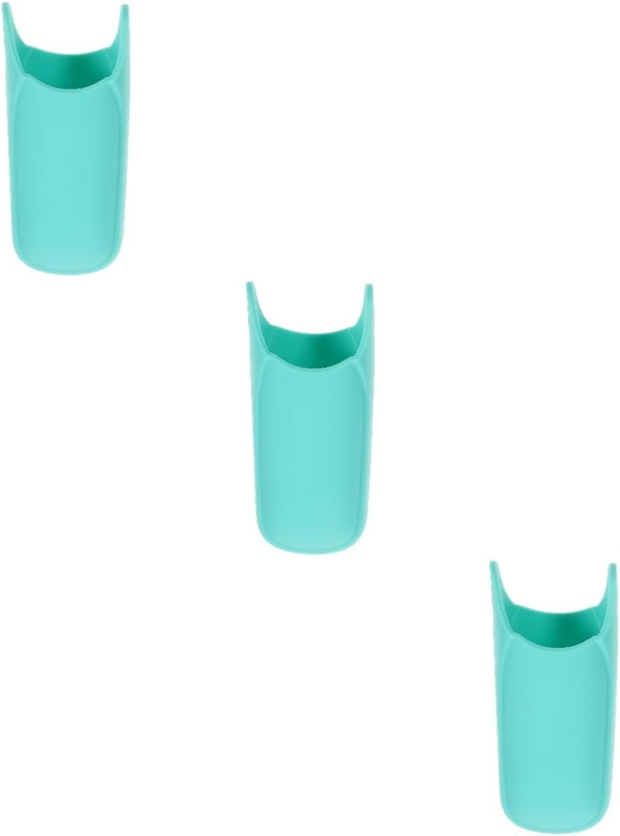 Baluue Silicone Hair Curler Cover and Flat Iron Sleeve Heat-Resistant Protector Hair Straightener Handle Cover for Styling Tools Insulation for Home and Travel