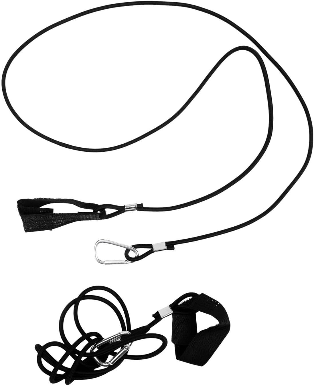 Abaodam Kayak Paddle Tie Leash Stretchable Safety Lanyard Strap Outdoor Elastic Kayaking Fixed Strap for Paddle Security and Luggage Fastening