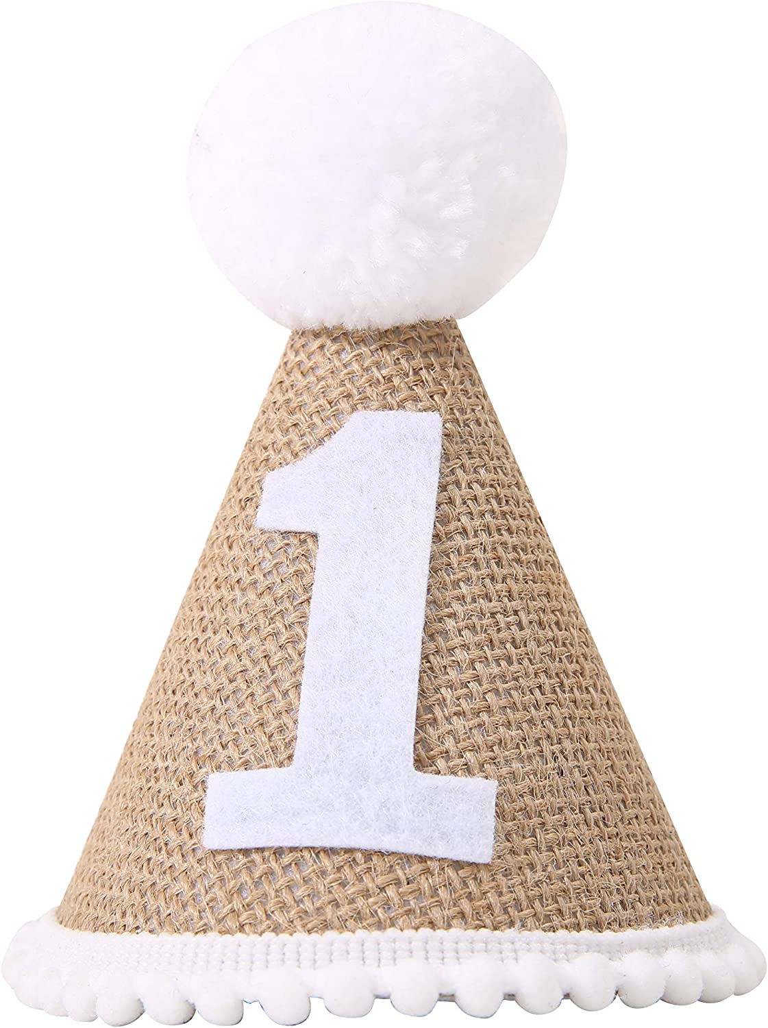 Snowflake Crown 1St Birthday Hat - Prince Charming First Birthday Party Headband， Trim Blue and Silver - Winter Wonderland Party Hat for Boy - Best Photo Booth Props， Backdrop Cake Smash (Blue Silver)