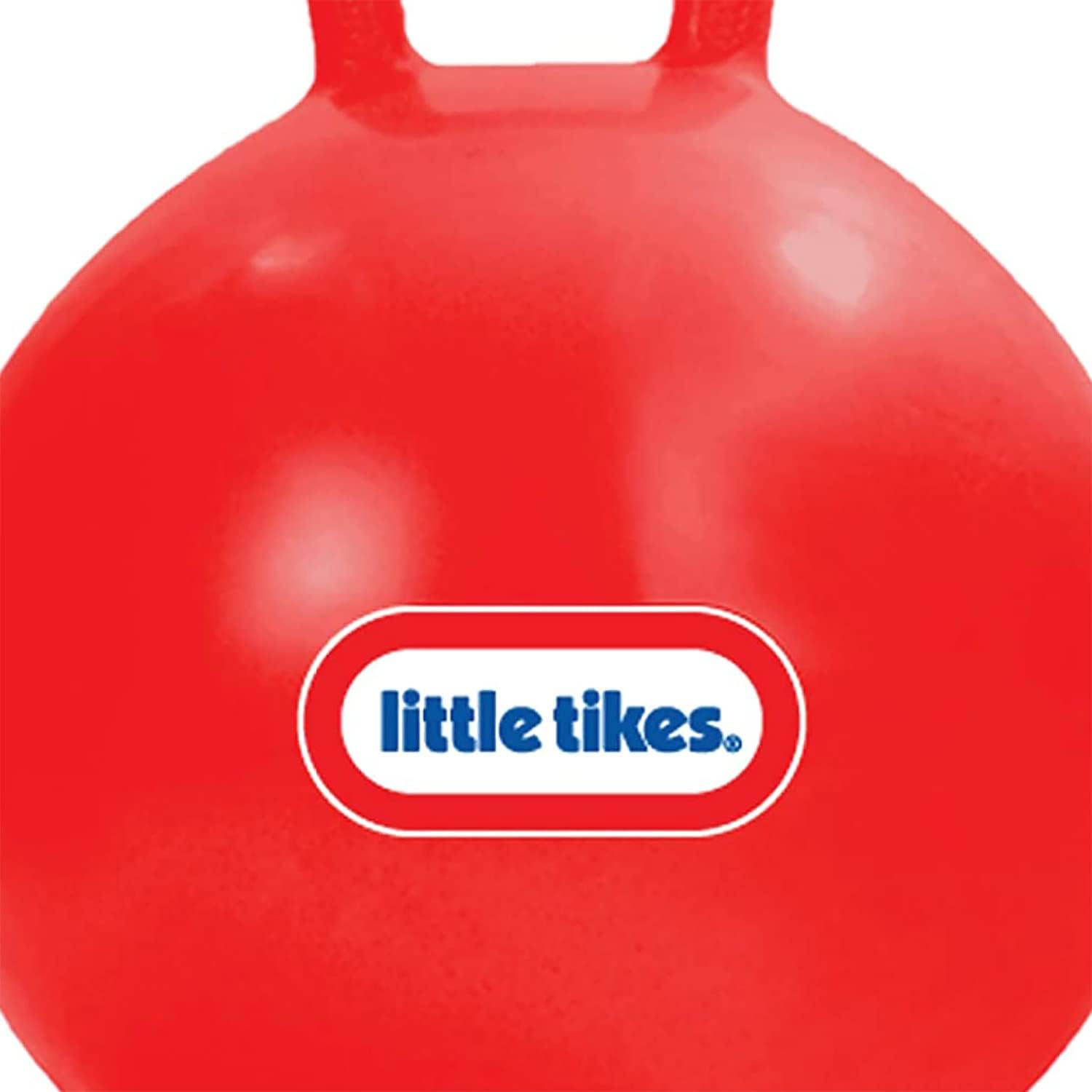 Little Tikes Bouncing Fun! Red Hopper 9301A - Mega 18" Inflatable Heavy Gauge Durable Vinyl Ball - Deflates Easily for Storage - Exercise Learning Fun? YES - Use That Energy! for Kids Ages 4-8 image number 3