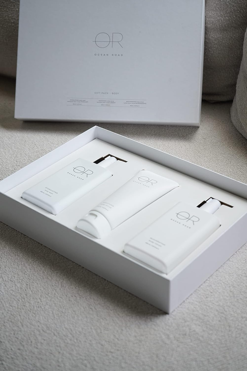 Ocean Road White Gift Pack Body - Treat Yourself or Someone Special with Ocean Road'S White Gift Pack for the Body, Offering Luxurious Skincare