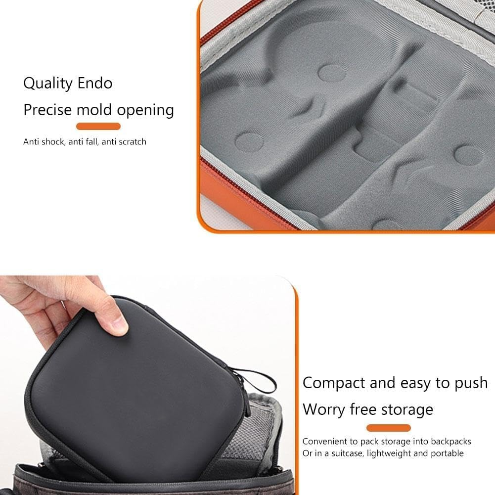 DJI NEO Portable Hard Travel Case, Waterproof & Shock-Resistant Storage Bag, Grey - Grey image number 4