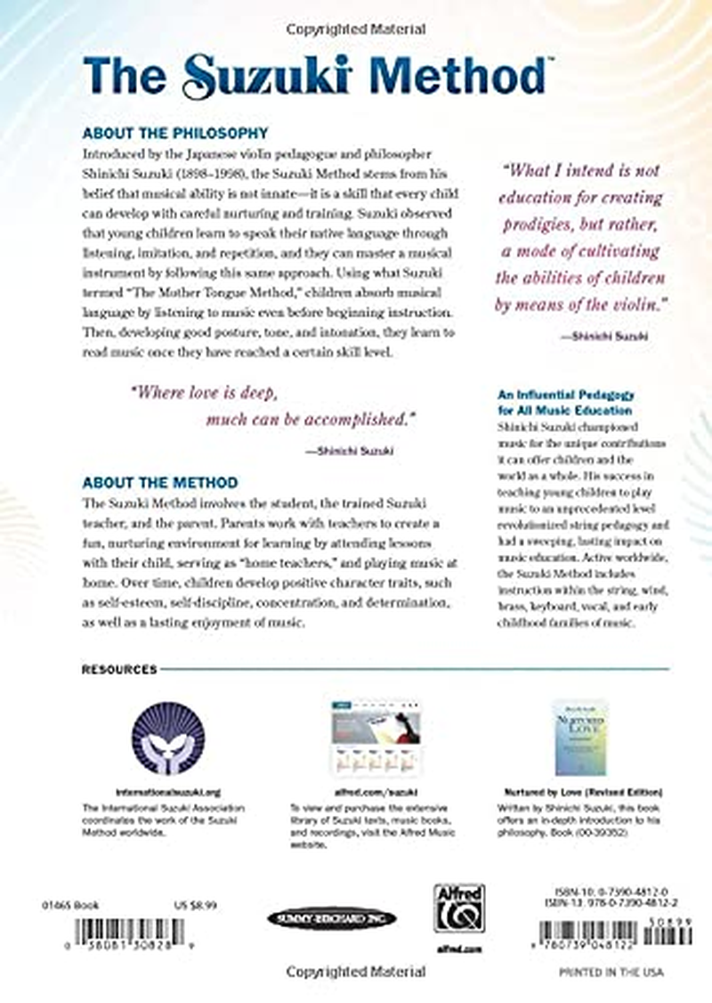 Suzuki Violin School Volume 2 Violin Part (Revised Edition): International Edition image number 2