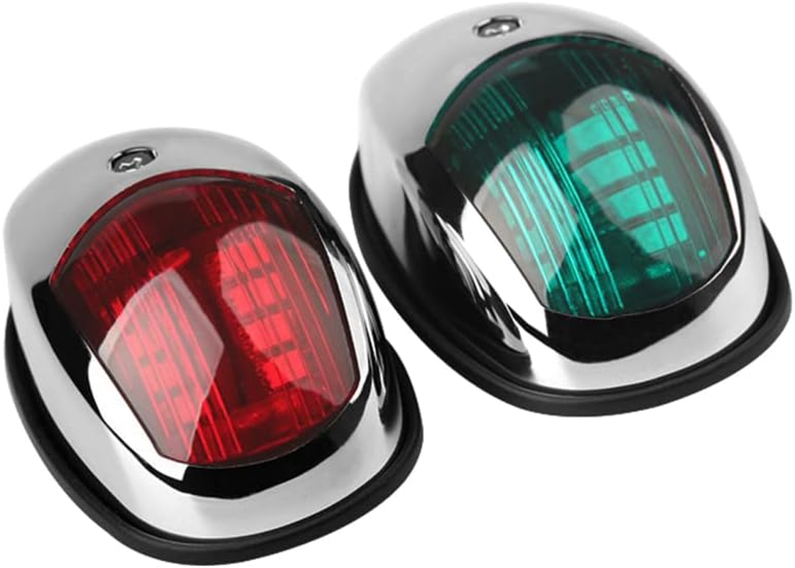 Osinmax Boat Navigation Light, Marine Navigation Lights, Bow Light for Boats Led. Ideal for Pontoon and Small Boat