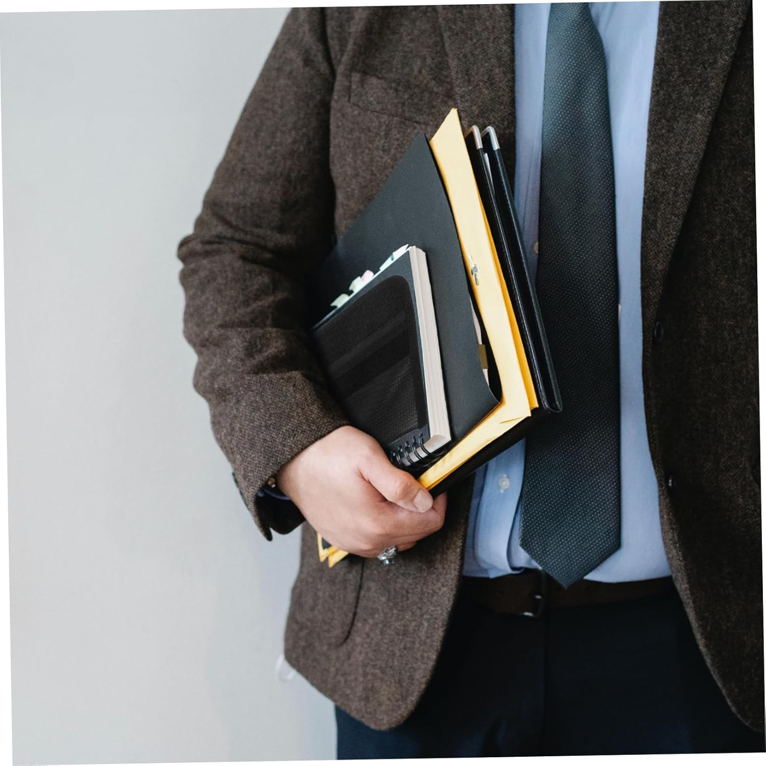 HONMEET 2Pcs Fireproof Document Bag Money Bag for Cash Fireproof Zipper Outdoor Use for Travel Document Wallet and Receipt Storage image number 6