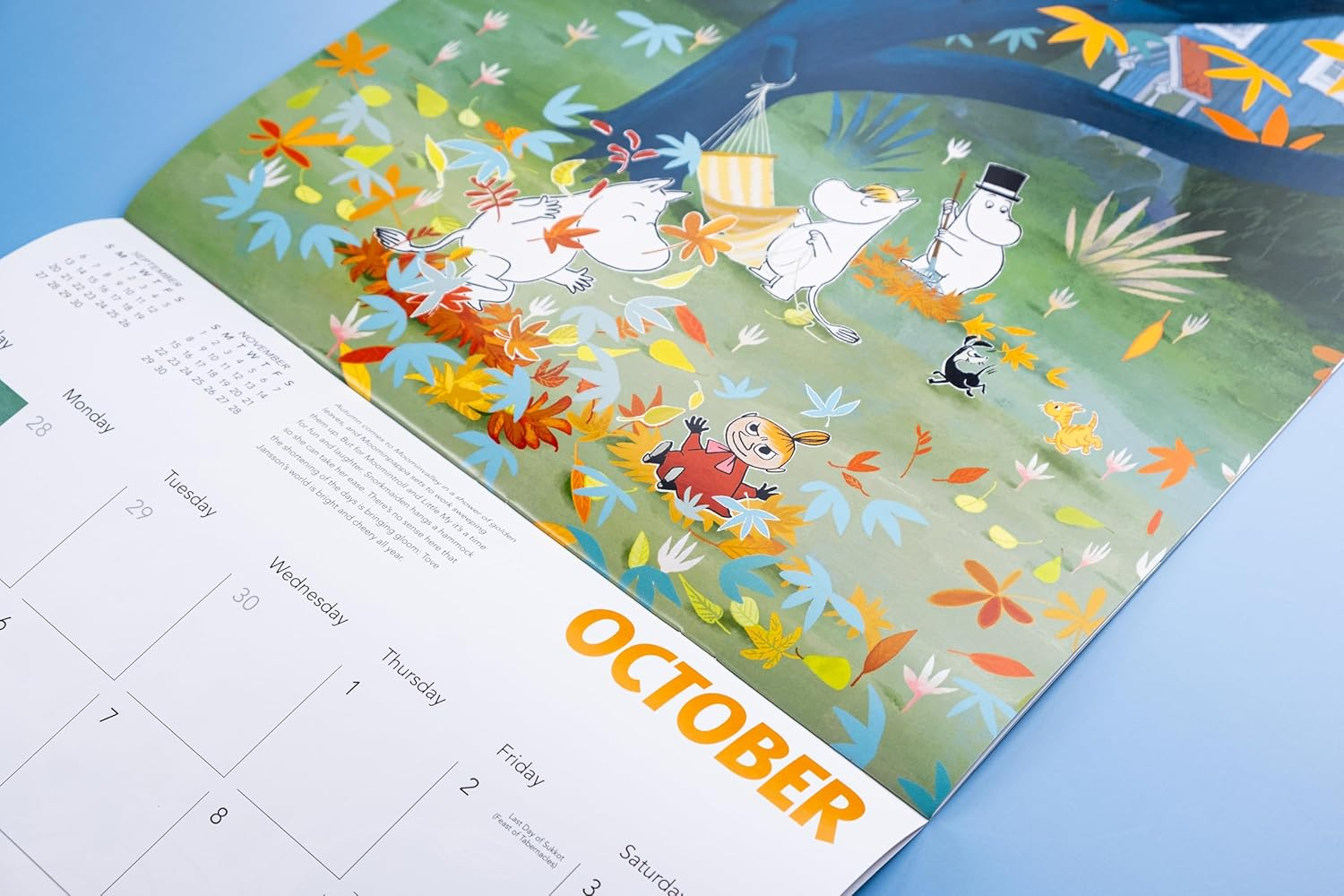 Moomin Wall Calendar 2026 (Art Calendar) image number 4