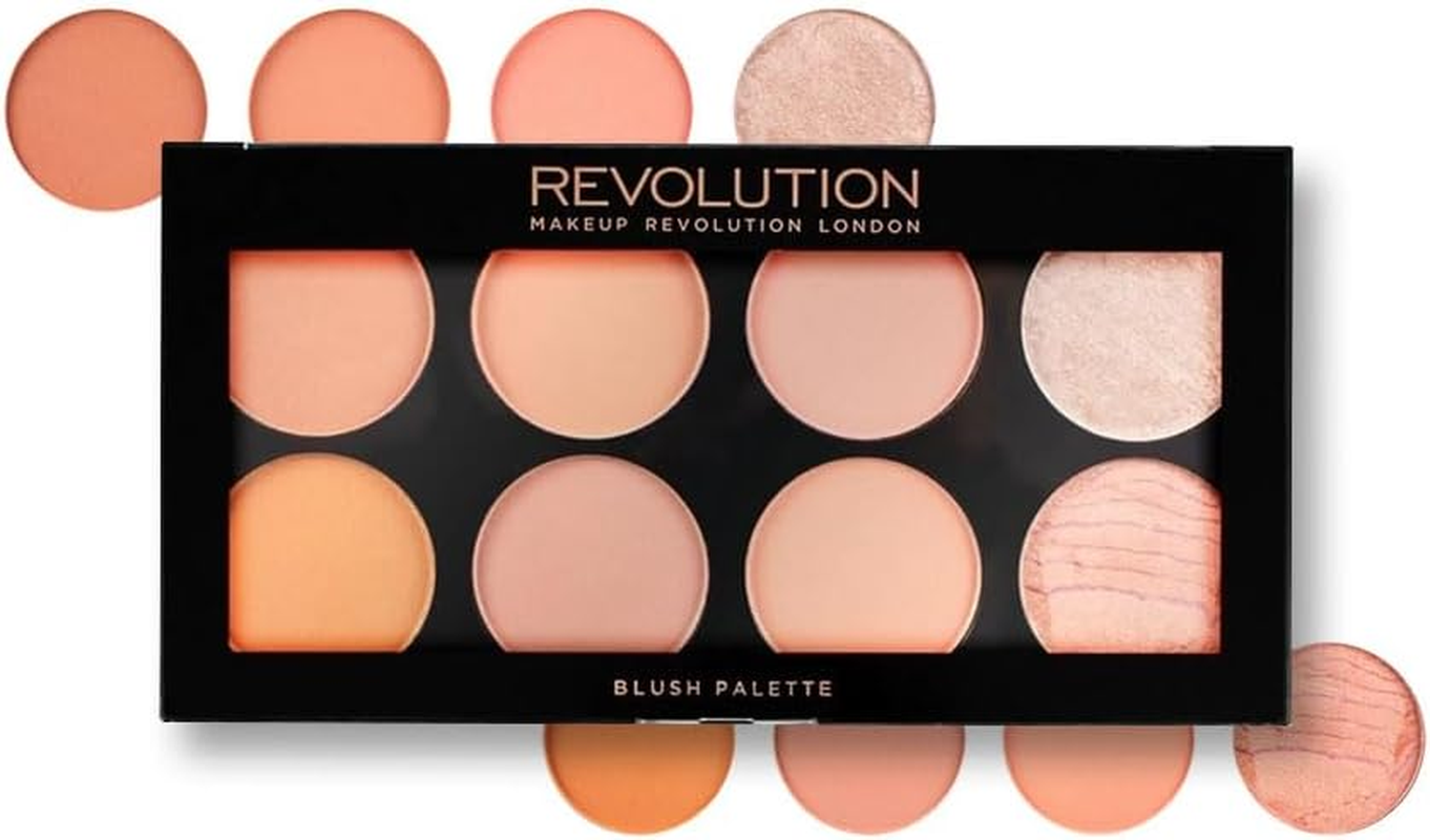 Revolution Ultra Blush Palette Golden Sugar, Hot Spice, 17853 image number 1
