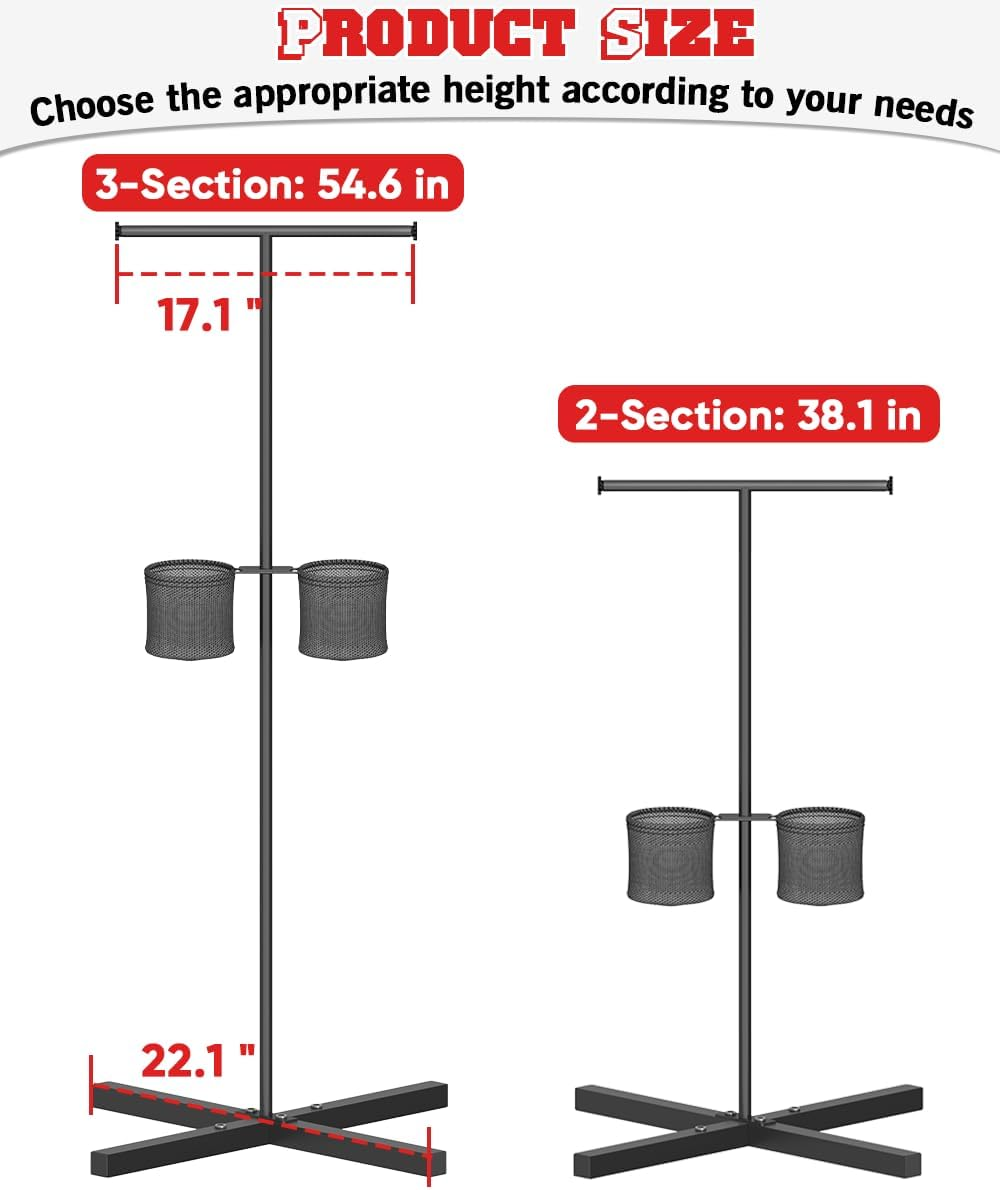 Queension Manual Flip Scoreboard with Stand, Cornhole Scoreboard with Drink Holder for Cornhole Accessories, Basketball Score Keeper, Scoring Board for Pickleball/Tennis/Badminton/Sports image number 6