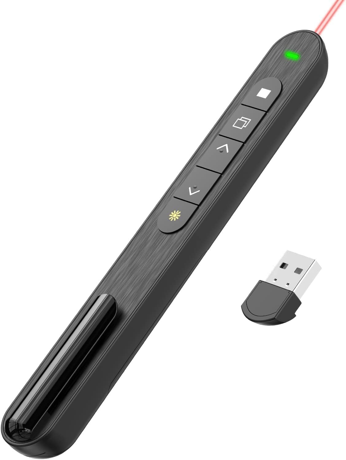 Presentation Clicker Wireless Presenter for Presentations Remote RF 2.4Ghz Classroom Must Haves Powerpoint Clicker for Mac Windows Linux Computer Laptop Google Slide PPT image number 6