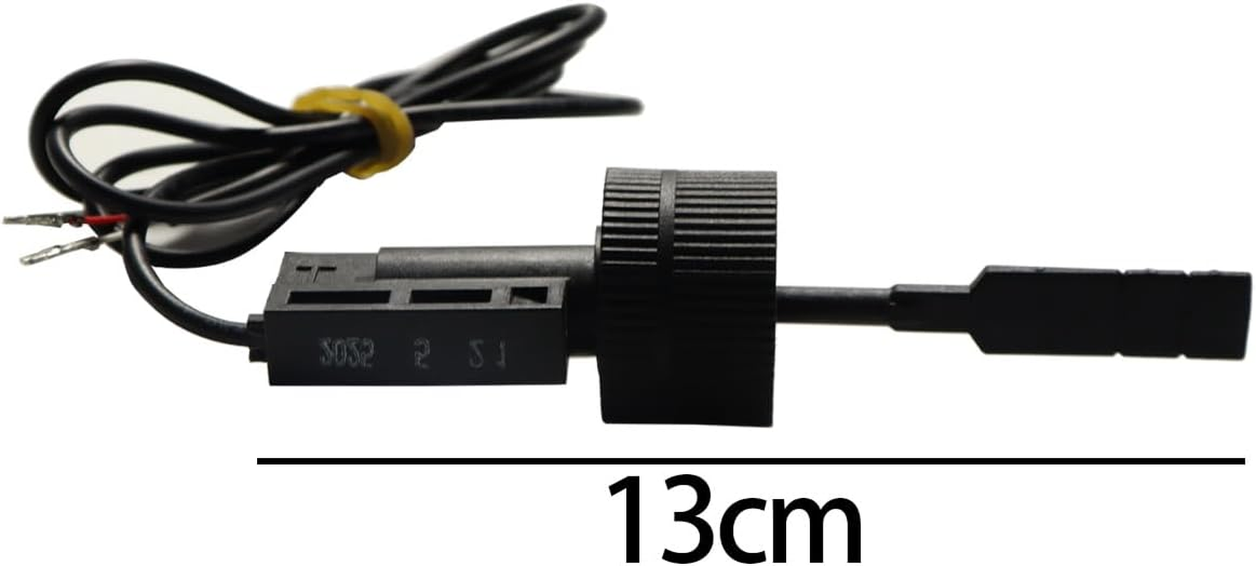 Enwye Water Paddle Flow Switch Internal Thread Connection Flow Sensor for Heat Pump Water Heater Air Conditioning Durable（56.5Mm）