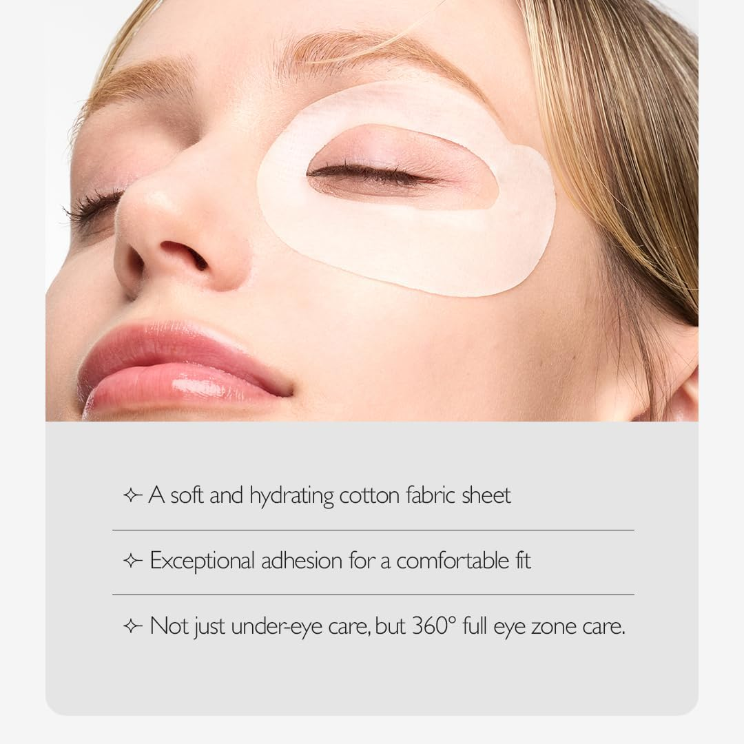 Genabelle PDRN 360&deg; Rejuvenating Eye Mask &ndash; Full Eye Area Care for Hydration, Firming & Elasticity with PDRN & Peptides &ndash; Targets Dark Circles, Puffiness & Fine Lines &ndash; 3.38 Fl Oz. image number 5