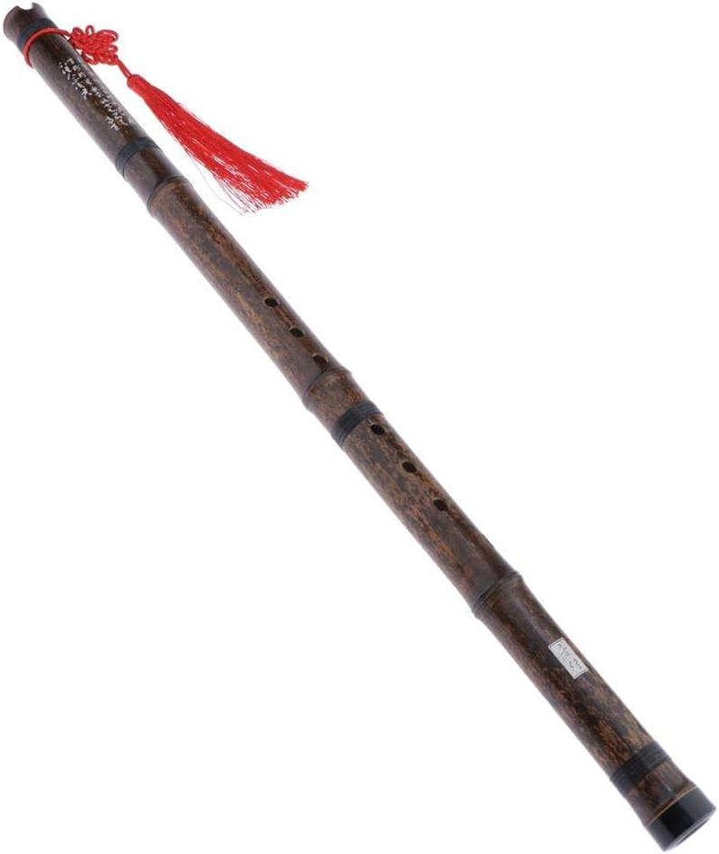 WEIMEI - NC Traditional Bamboo Flute Xiao 8-Holes, Handicraft Friends Beginners, with Bag and Chinese Knot - F Key Right Hand (Size : F Key Left Hand) image number 1