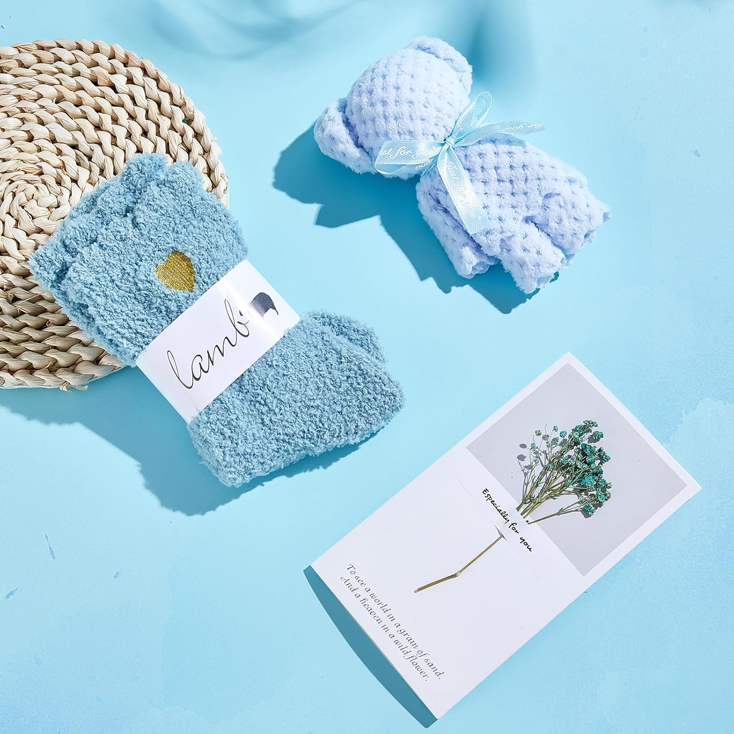 Birthday Gifts for Women &ndash; Ocean-Inspired Self Care Package, Thoughtful Gift Basket for Women, Relaxing Get Well Soon Gift for Her, Mom, Sister, Wife image number 6