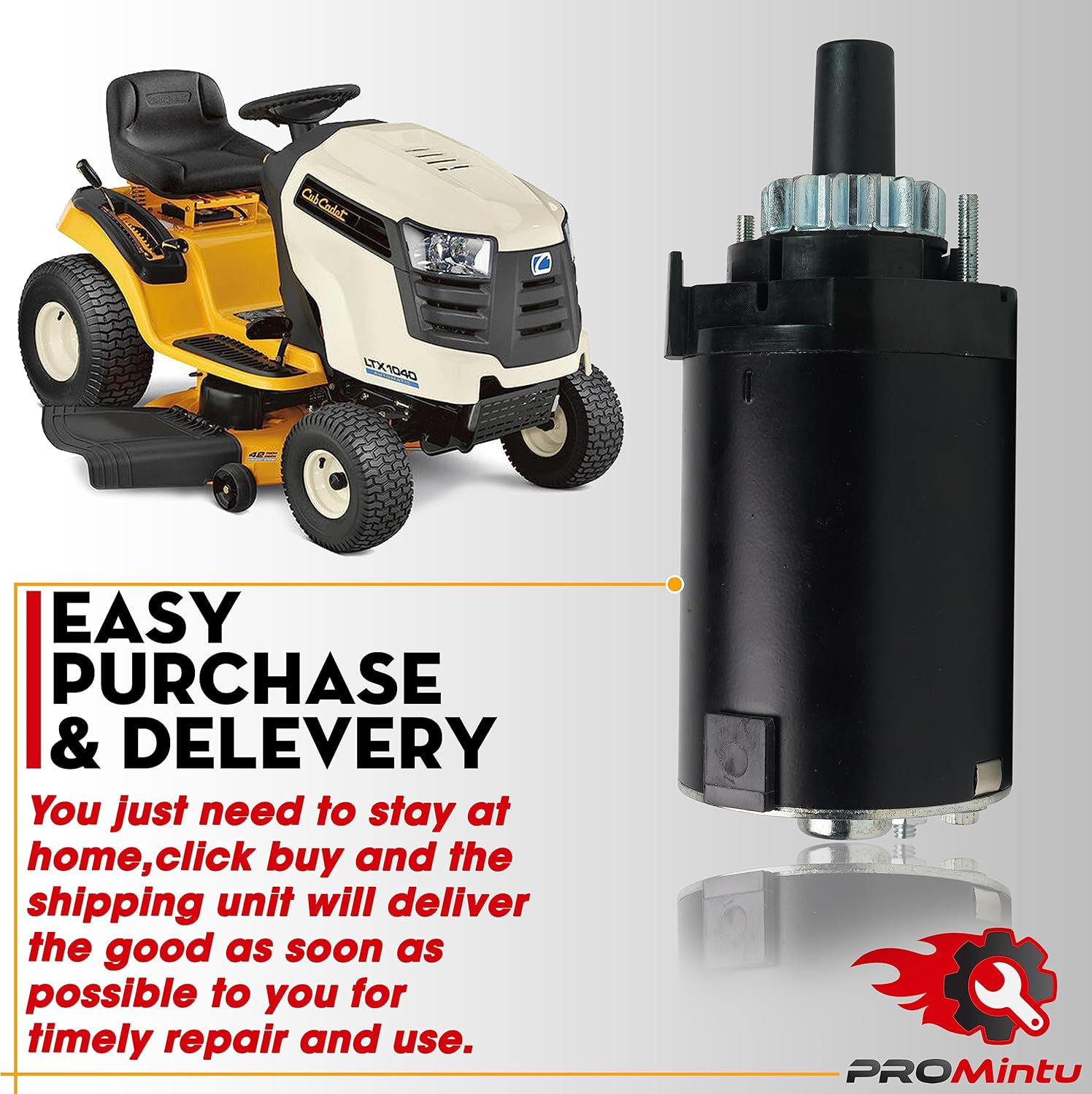 Starter Motor Replaces 20-098-11-S 20-098-11 20-098-05-S 20-098-01-S 20-098-06-S 20-098-08-S 20-098-10-S 2009810 2009811 2009811-S 20-098-05 20-098-06 MS-6029 5796N for Kohler Courage Single Engine