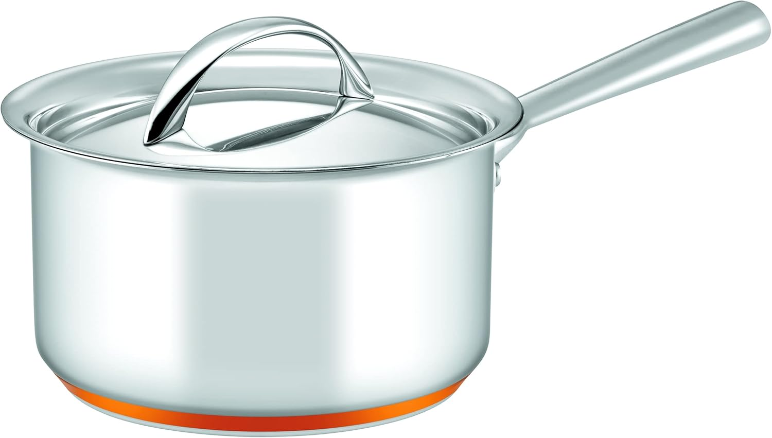 Essteele per Vita 3-Piece Saucepan Set - Stainless Steel with Copper Base, Induction Compatible, Dishwasher & Oven Safe, Italian Made, Includes 14Cm, 16Cm & 18Cm Pans image number 2