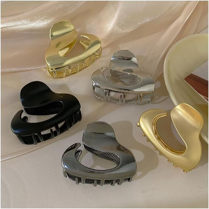 Hair Clips Hair Accessories for Women Girls Elegant Silver Hair Clips Hair Pins Fashion Styling Accessories for Party Wedding Daily (Fumosog)