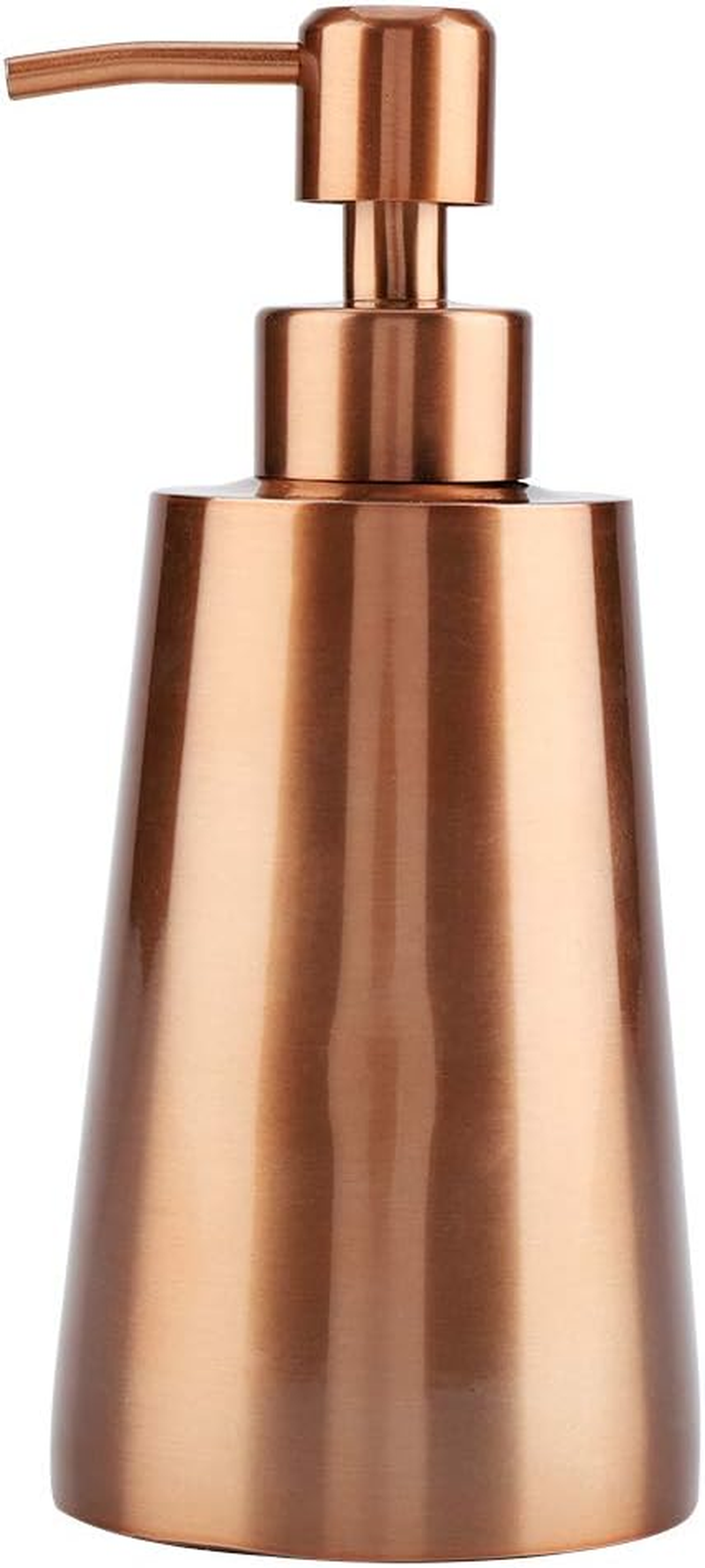 Premium 304 Stainless Steel Pump Dispenser, Modern, Stylish Sink Liquid Lotion Storage Holder Bottle with Sanding Surface, for Kitchen Bathroom, Ideal for Home Hotel Restaurant image number 1