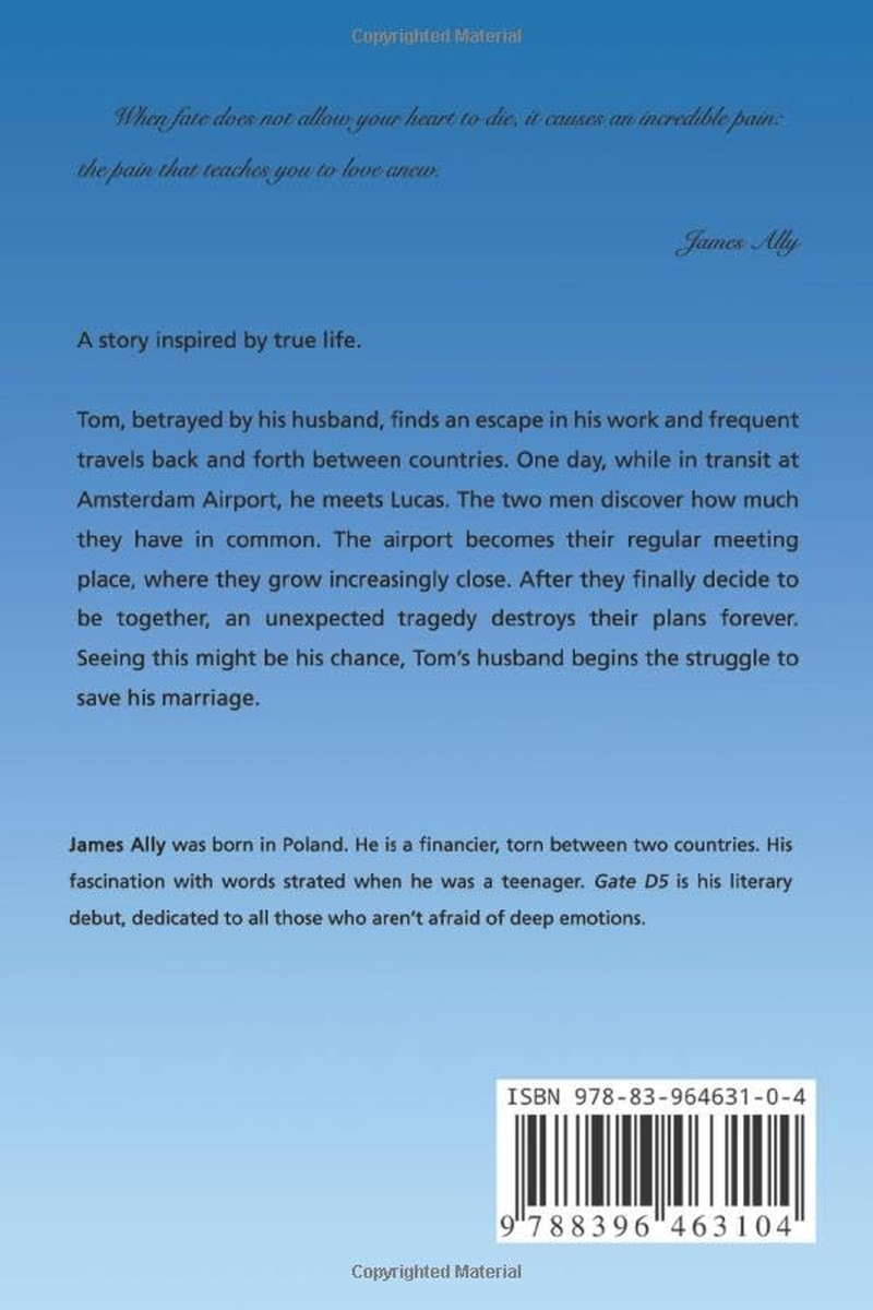 GATE D5: a Gay Novel, Love, Marriage, Betrayal image number 1