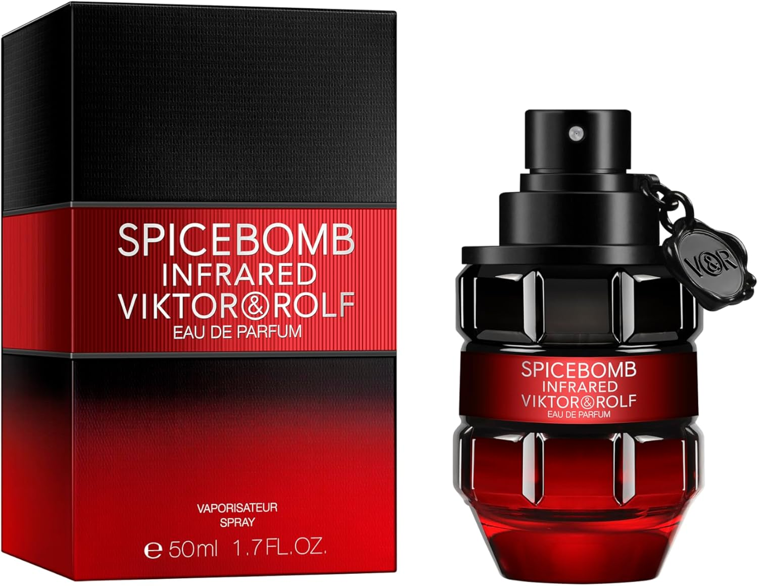 Viktor&Rolf Spicebomb Infrared Eau De Parfum Spray for Men, 50Ml image number 5