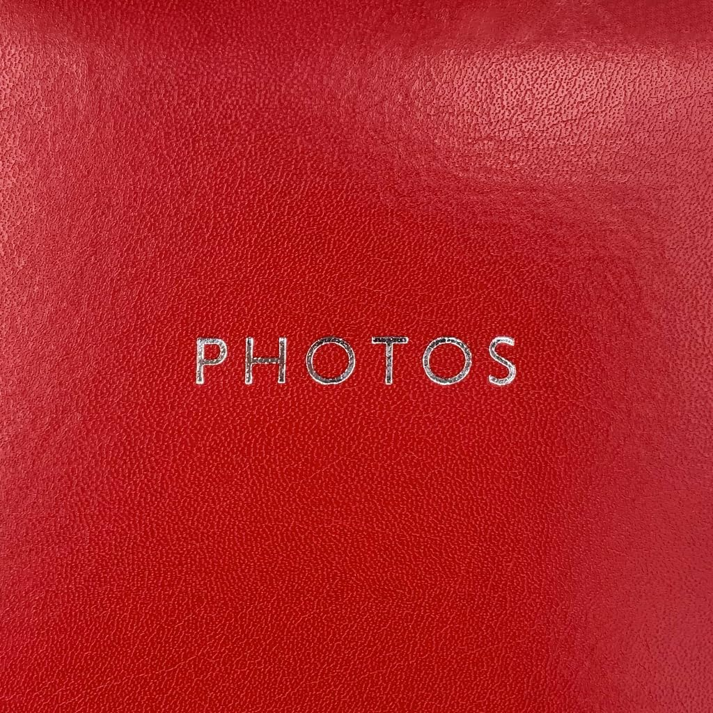 Profile Australia Red Glamour Photo Album | 200 4X6In (10X15Cm) Photo Capacity | Acid Free image number 1