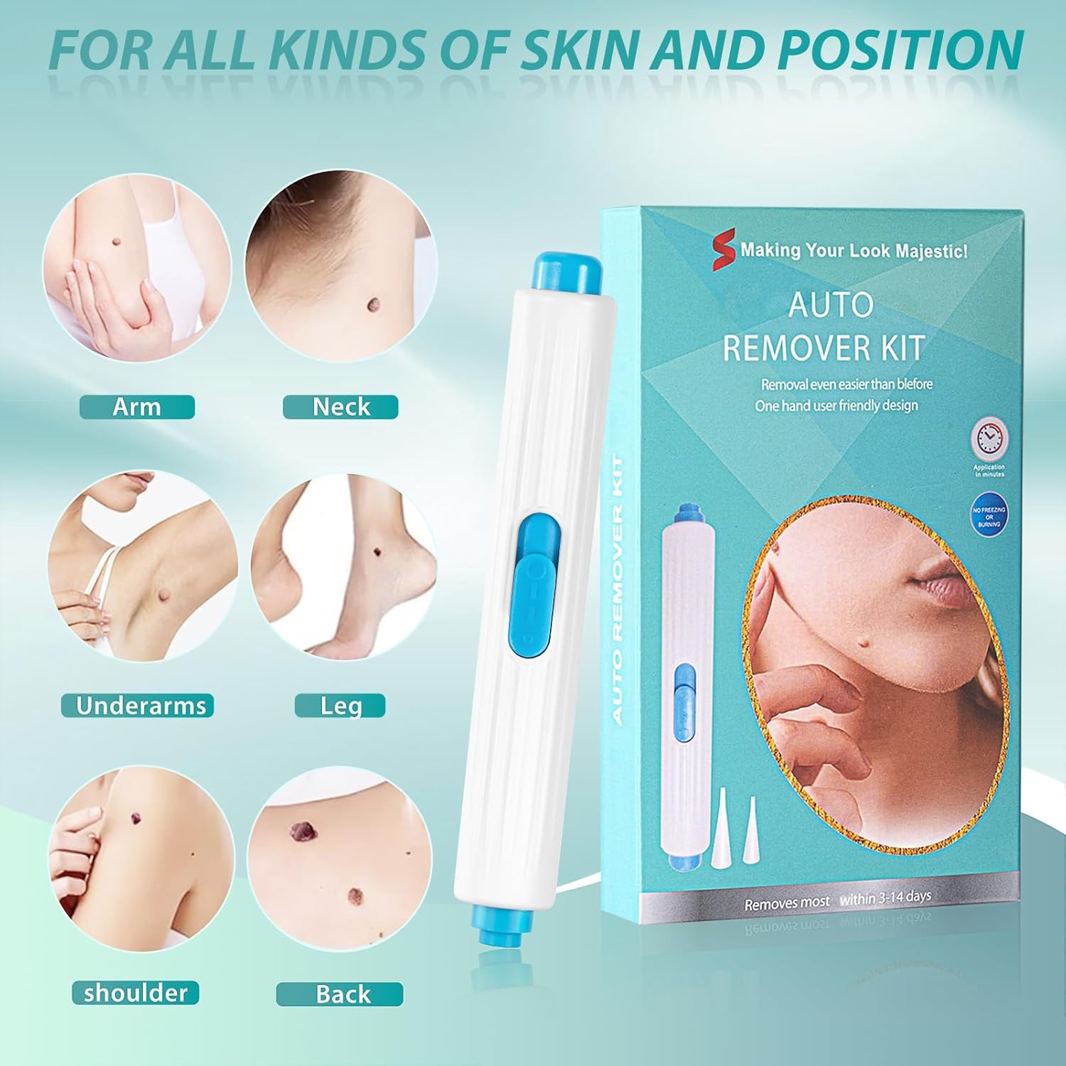 Skin Removal Kit, for the Removal of Skin Tags and Warts, Safe and Effective to Be Used at Home image number 6