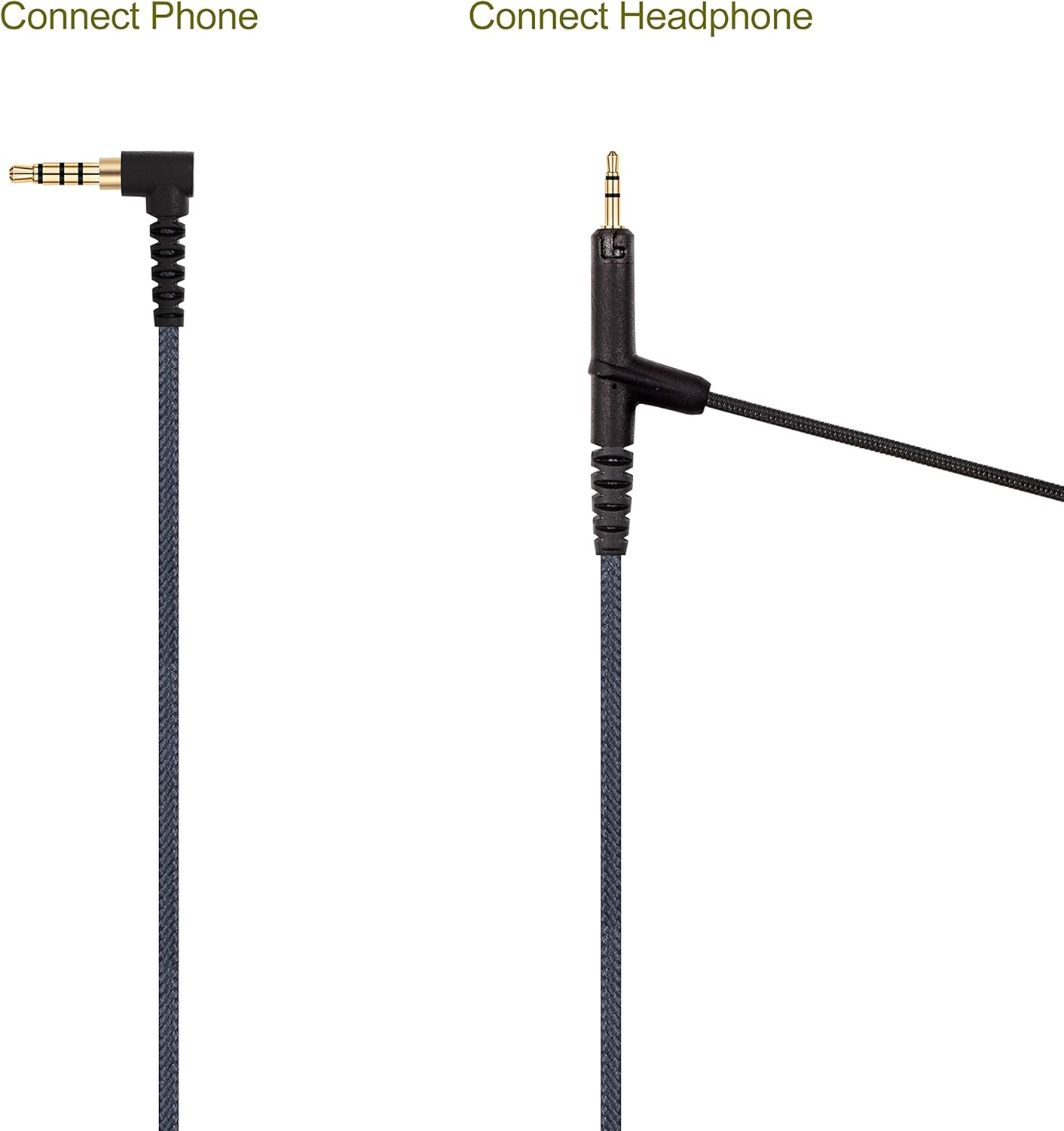 Boompro Gaming Mic - Boom Microphone for Playstation PS4, Xbox One, PC - Compatible with Sennheiser HD598, HD599 Headphones with Volume Control (150CM) image number 1