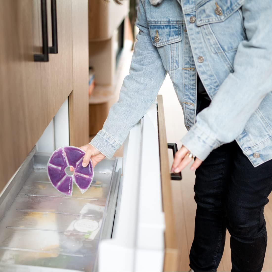 New Beginnings Reusable Breast Care Hot & Cold Therapy Packs for Breastfeeding