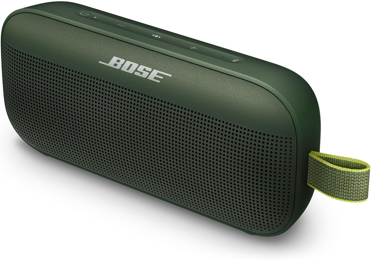 Bose Soundlink Flex Bluetooth Portable Speaker, Wireless Waterproof Speaker for Outdoor Travel - Black