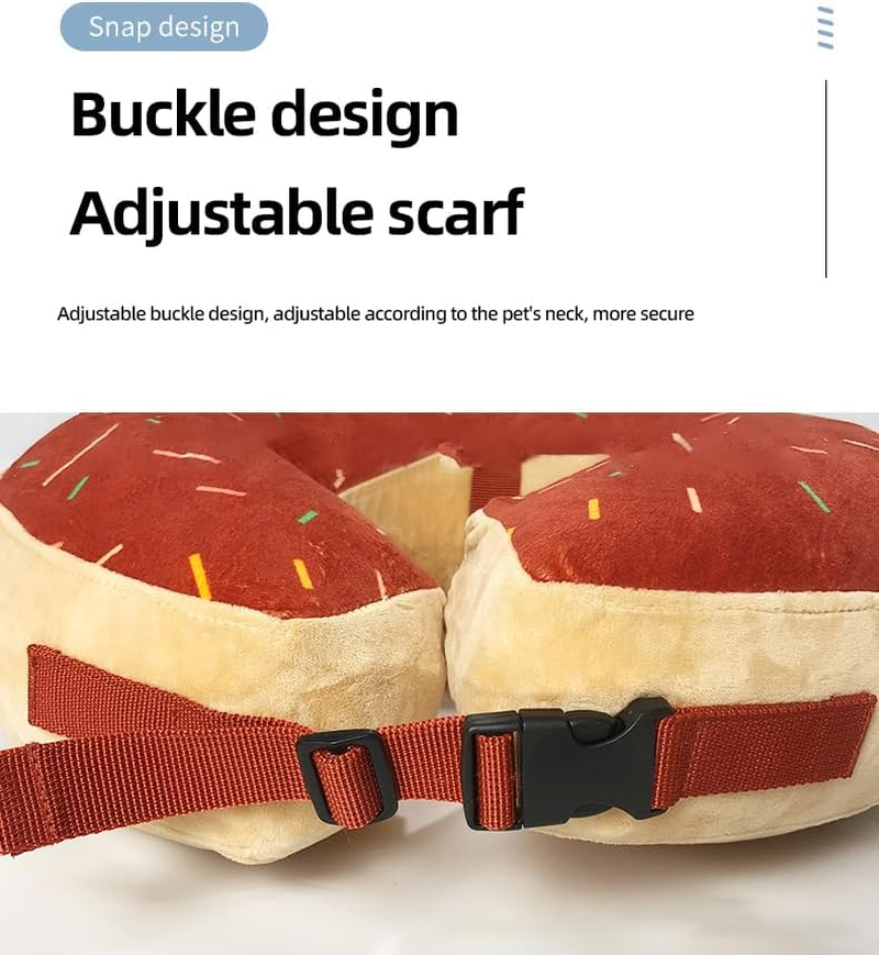 Soft Protectacollar - Inflatable Protective Collar for Dogs and Cats, Post-Surgery E-Collar Neck Support (Blue, S) image number 3