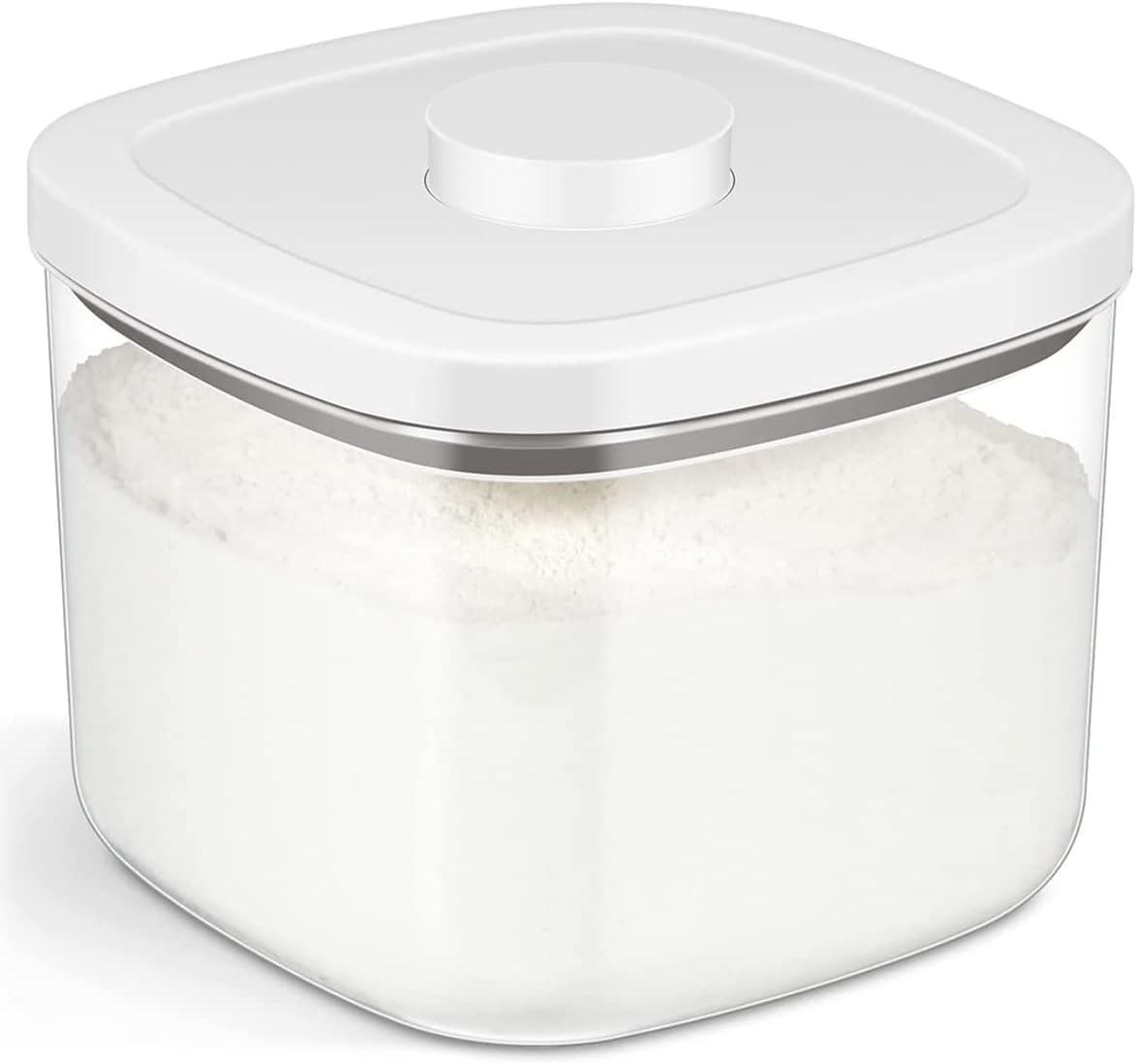 Airtight Rice Container - 5Kg Sealed Rice Storage Container Clear Rice Bucket for Kitchen Pantry Household Storage image number 2
