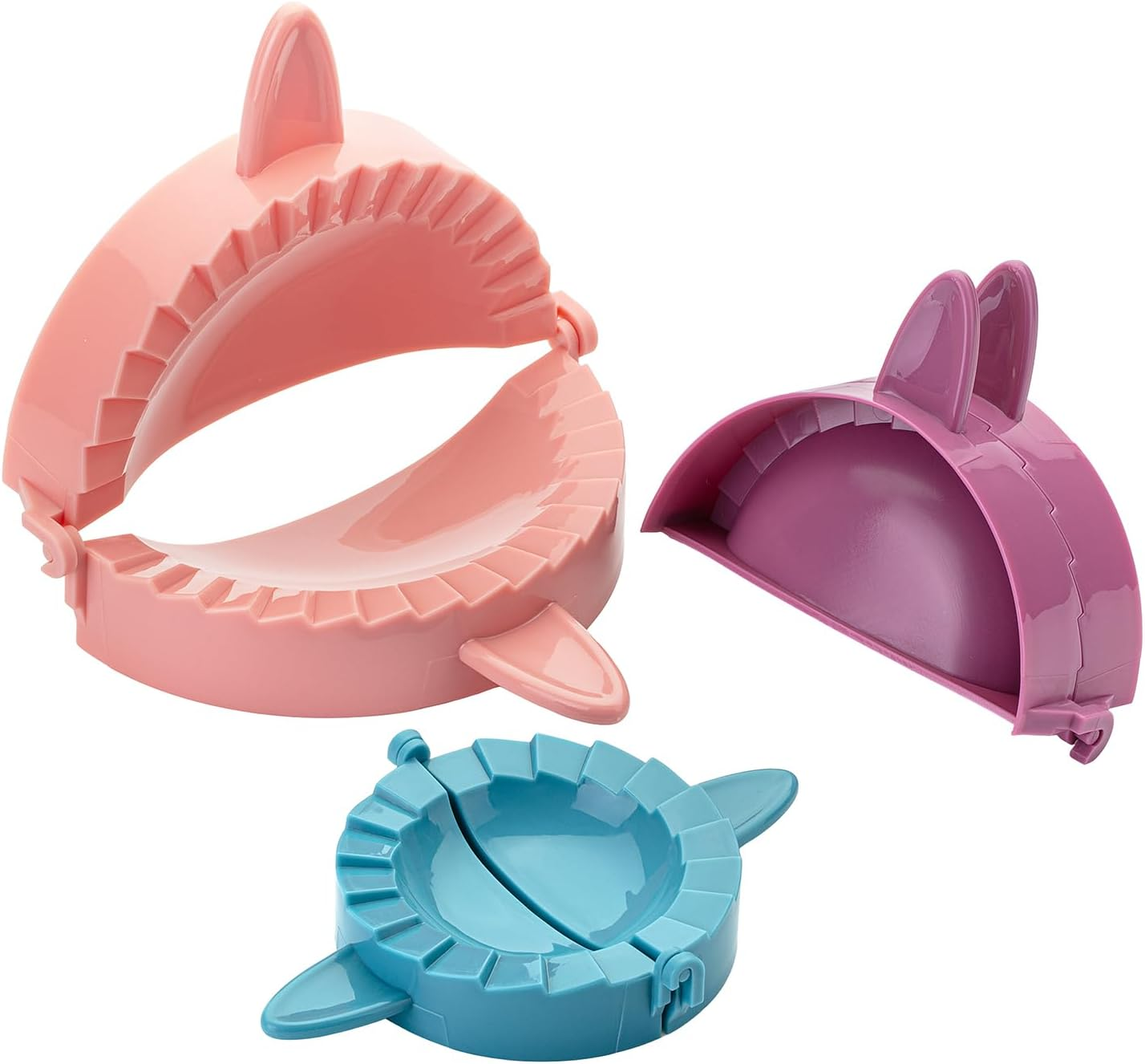 Btat- Dough Press Set, 3 Pack, Empanada Press, Dough Press, Dumpling Press, Hand Pie Press, Mini Pie Press, Hand Pie Maker, Meat Pie Cutter, Pie Press, Pastry Press, Turnover Press