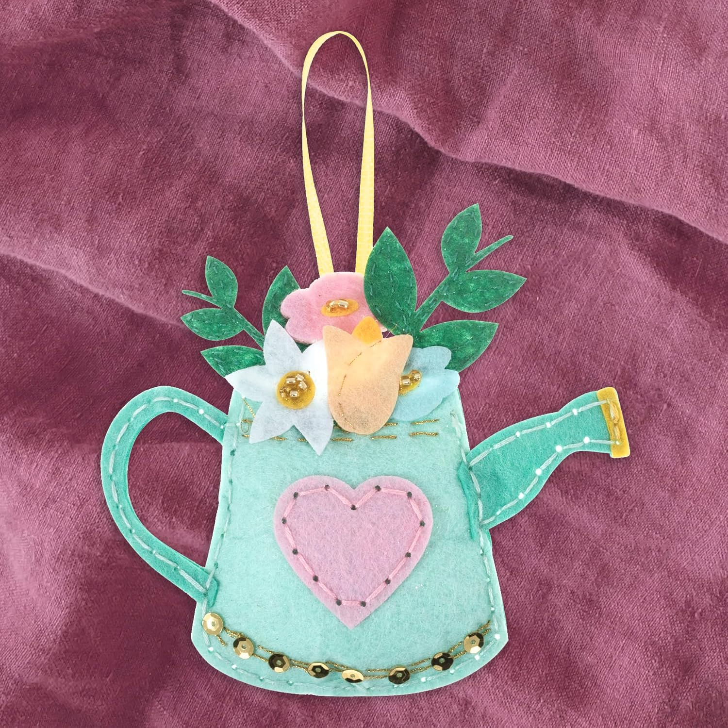 Trimits Felt Decoration Kit, Watering Can