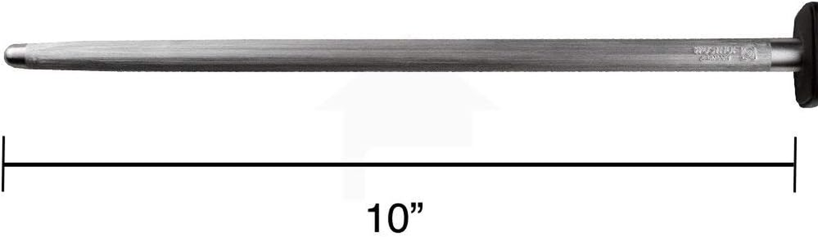 W&Uuml;STHOF 10" Sharpening Steel,Black - One Size image number 2