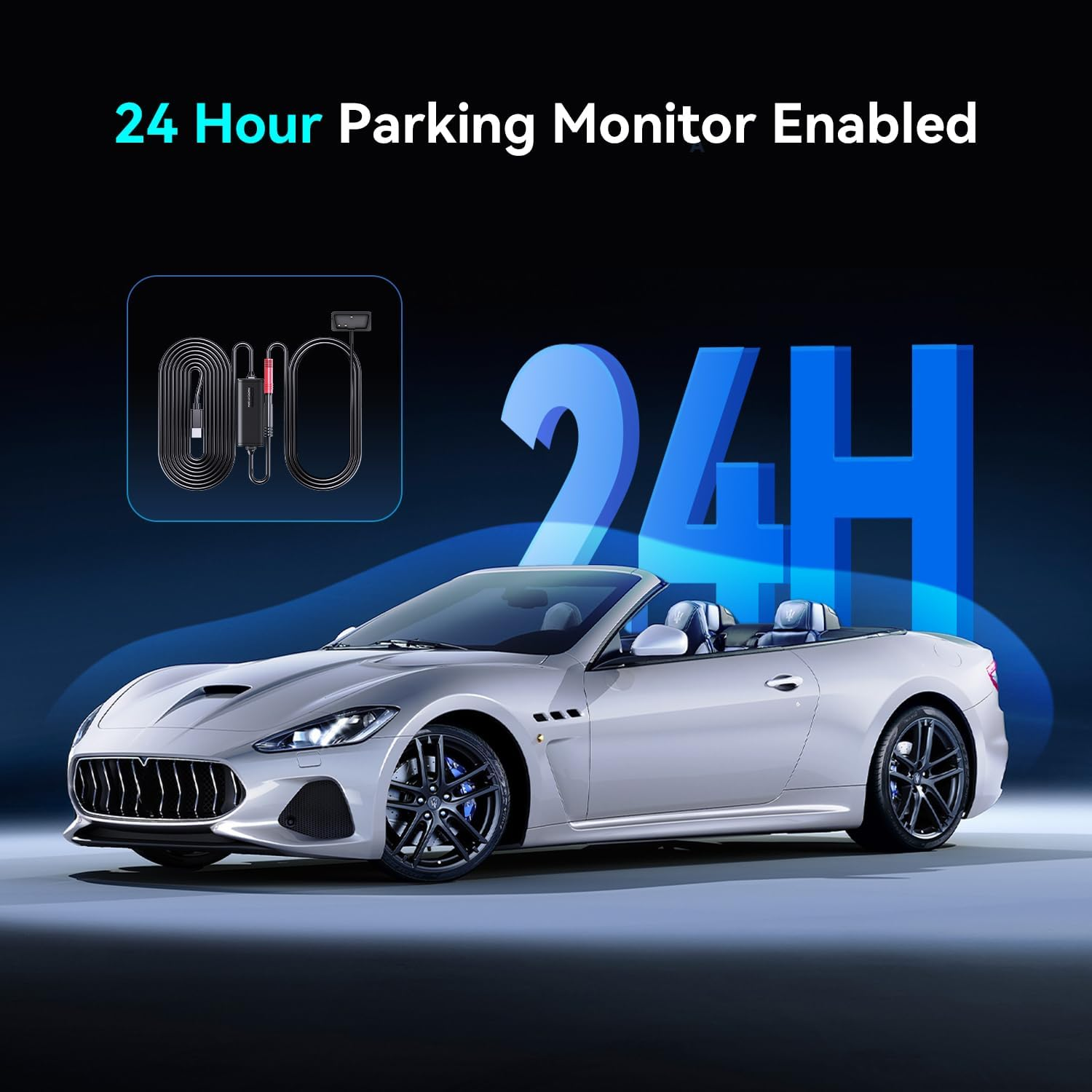 DDPAI OBD Hardwire Kit for Dash Cam, Compatible with Z60, Z60 Pro and Z60 &Pi;link Models, Enabling 24 Hours Parking Monitor, 12V/2A to 5V/3A, 3 Meters Long image number 1
