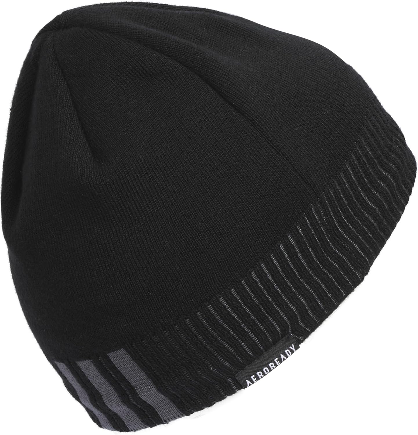 Adidas Mens Creator 3 Beanie &ndash; Skull Cap Winter Hat - Black/Carbon Grey/Onix Grey image number 2
