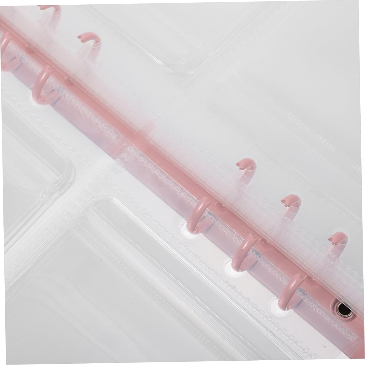 CHILDWEET Jewelry Storage Bag Self-Sealing Pockets Pink Compact Jewelry Organizer Travel Ring Earring Necklace Book