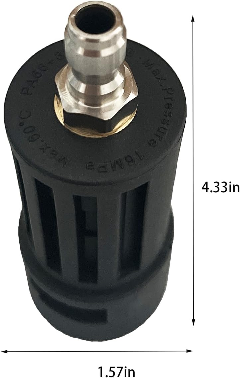 1/4'' Quick Connect Power Washer Adapter, Compatible with Karcher Pressure Washer, Karcher Pressure Washer Accessories image number 1