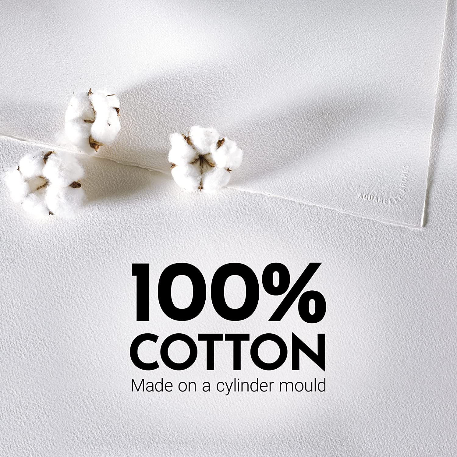 Arsh 1795097 Watercolor Paper Pad, 10.6 Oz (300 G), Extra Fine 9.1 X 12.2 Inches (23 X 31 Cm), 12 Sheets, Natural White image number 4