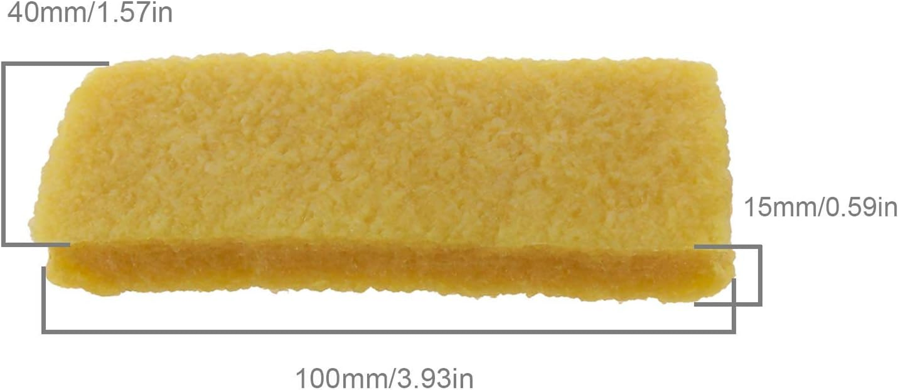 Emsea 3Pcs Skateboard Wipe Erasers 100X40X15Mm Sandpaper Cleaning Block Rubber Griptape Cleaner 100X40X15Mmfor Removing Dirt Debris Grit Residues image number 6