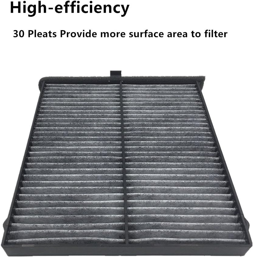 Fun-Driving FD J6X Cabin Air Filter for Mazda with Activated Carbon Replacement for KD45-61-J6X and CF11811